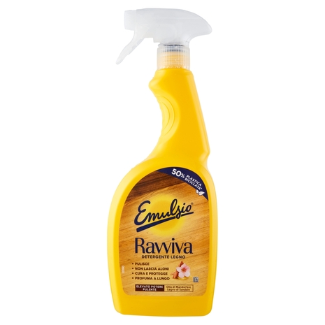 Emulsio Ravviva Detergente Legno Olio di Mandorla e Legno di Sandalo 600 ml